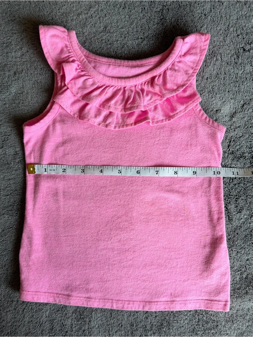 ❤️$4 with Bundle! Pink Ruffle Tank Top with Navy Blue Watermelon Skort